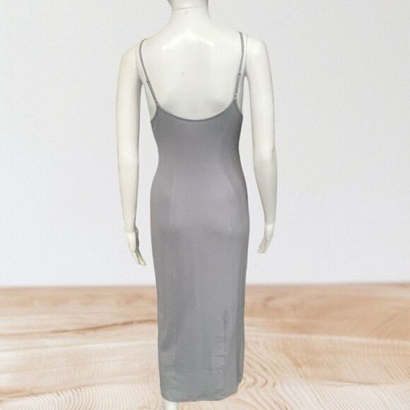 Intimately Free People Lilac Button Front Spaghetti Strap Dress - Picture 5 of 9